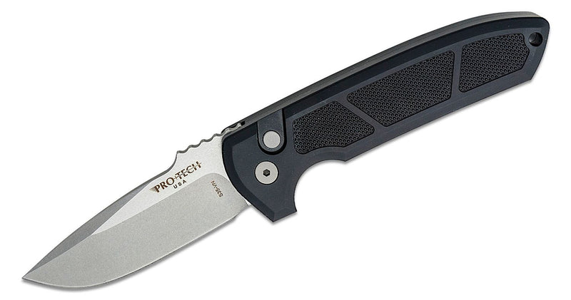 Pro-Tech Full Sized Rockeye LG305 Folding Knife 3.375in S35VN Steel Stonewashed Blade