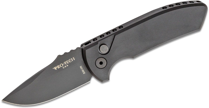 Pro-Tech LG403 SBR Folding Knife 2.5in Black S35VN Steel Blade