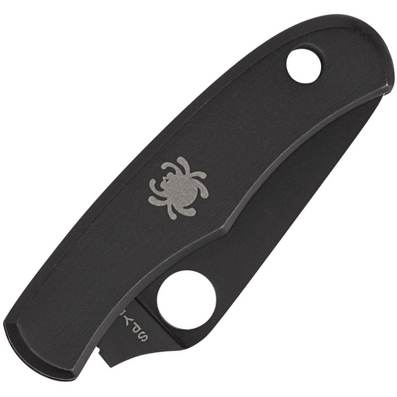 Spyderco Bug Black C133BKP Micro-Sized Slipjoint Folding Knife 1.26in