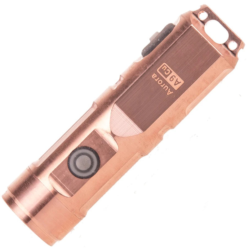 RovyVon Aurora A9 Copper 650 Lumen Rechargeable Keychain Flashlight