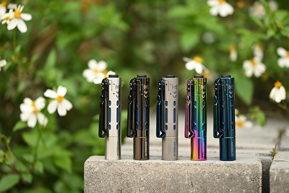 Acebeam Rider RX 650 Lumen EDC Flashlight 1 x 14500 USB-C Rechargeable