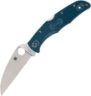 Spyderco ENDURA® 4 Lightweight Blue Handles 3.78in Wharncliffe K390 Steel Blade