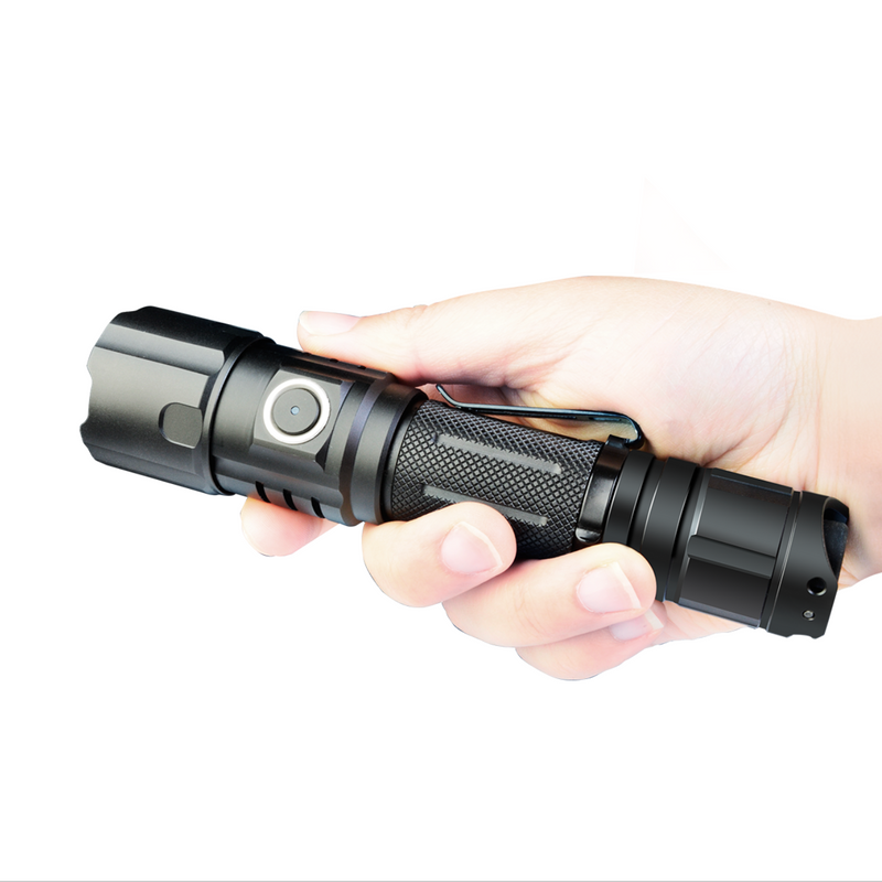 Klarus FX10 1000 Lumen Adjustable Focus Rechargeable Flashlight 1 x 18650 Battery CREE XP-L HI V3 LED