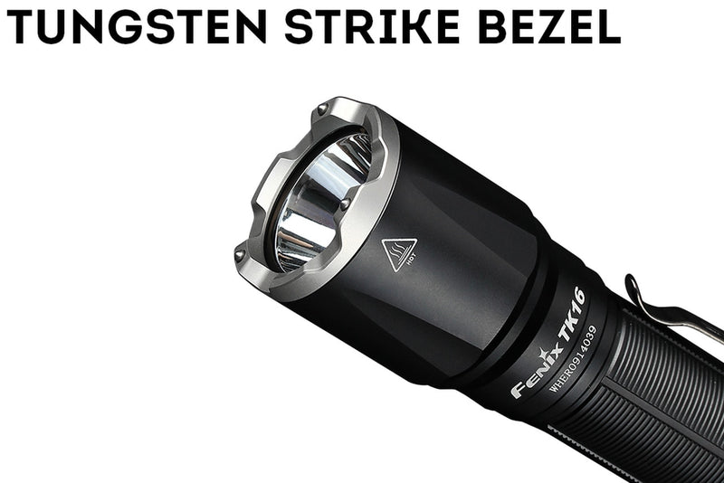Fenix TK16 V2.0 3100 Lumen Tactical Flashlight 1 * 21700 USB-C Rechargeable Battery Included