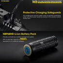 Nitecore TM39 5200 Lumen NBP68HD Battery