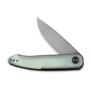 WE Knife Smooth Sentinel Flipper Knife Titanium Handle With G10 Inlay (2.97" CPM 20CV Blade) WE20043-2