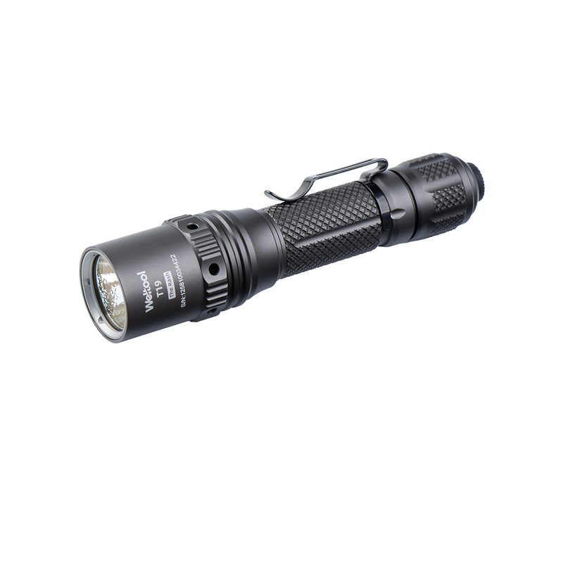 Weltool T19 2050 Lumen Tactical Flashlight High CRI X-LED 1 * 18650 Battery Included