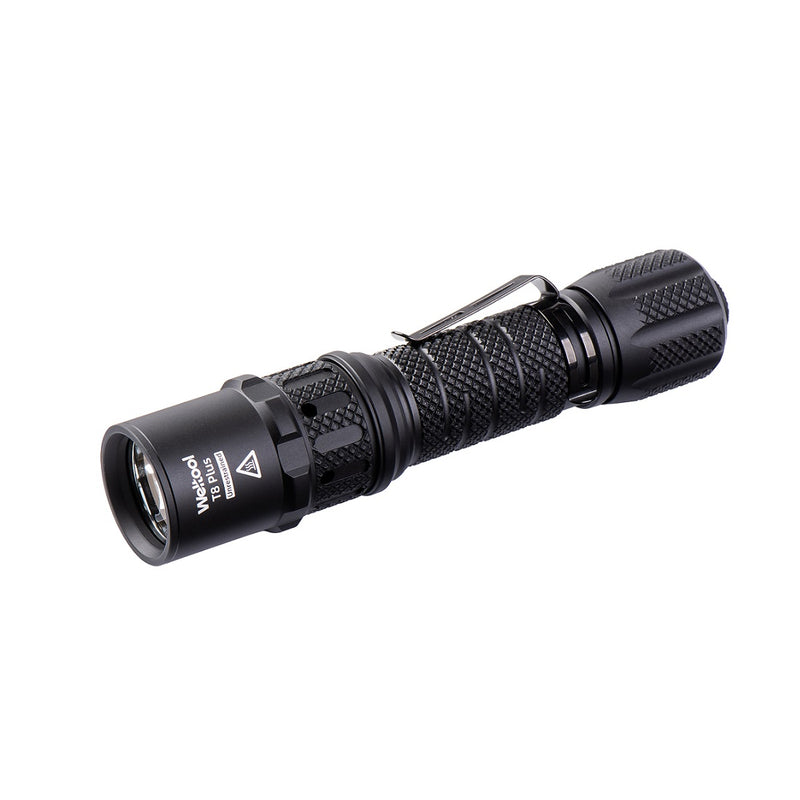 Weltool T8Plus TAC Tactical LED Flashlight 101k Candela 2180 Lumens