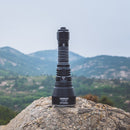 Weltool W4 PRO TAC LEP Flashlight – 568 Lumens, 3,712 Yard Throw, 2.88 Million Candela – Tactical Long-Range Spotlight