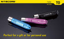 Nitecore T0 12 Lumen LED Keychain Flashlight