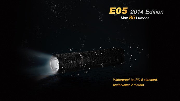 Fenix E05 (2014 Edition) 1 x AAA CREE XP-E2 85 Lumen LED Flashlight