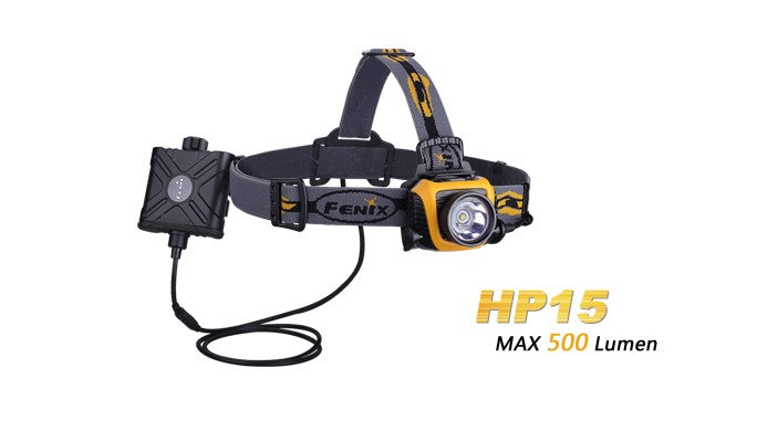 Fenix HP15 4 x AA CREE XM-L2 500 Lumen LED Headlamp