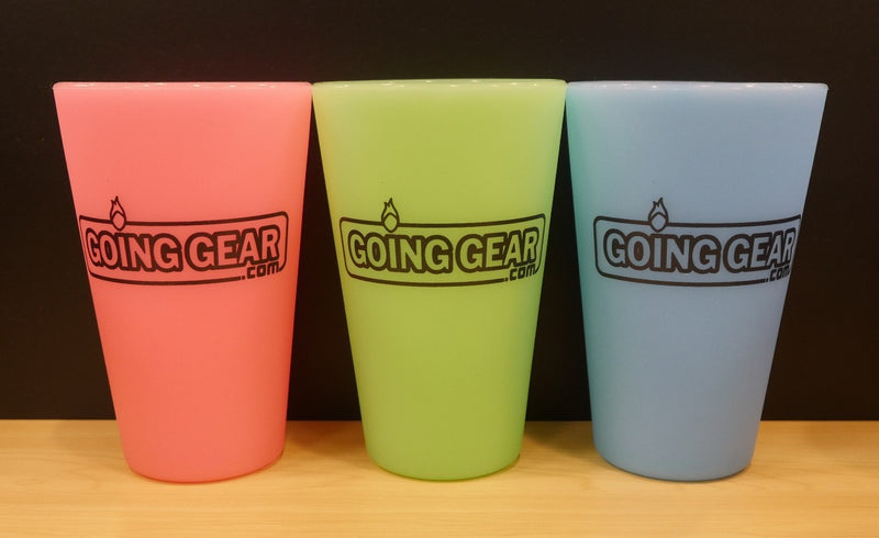 Silipint 16 oz. Silicone Pint Glass with Going Gear Logo