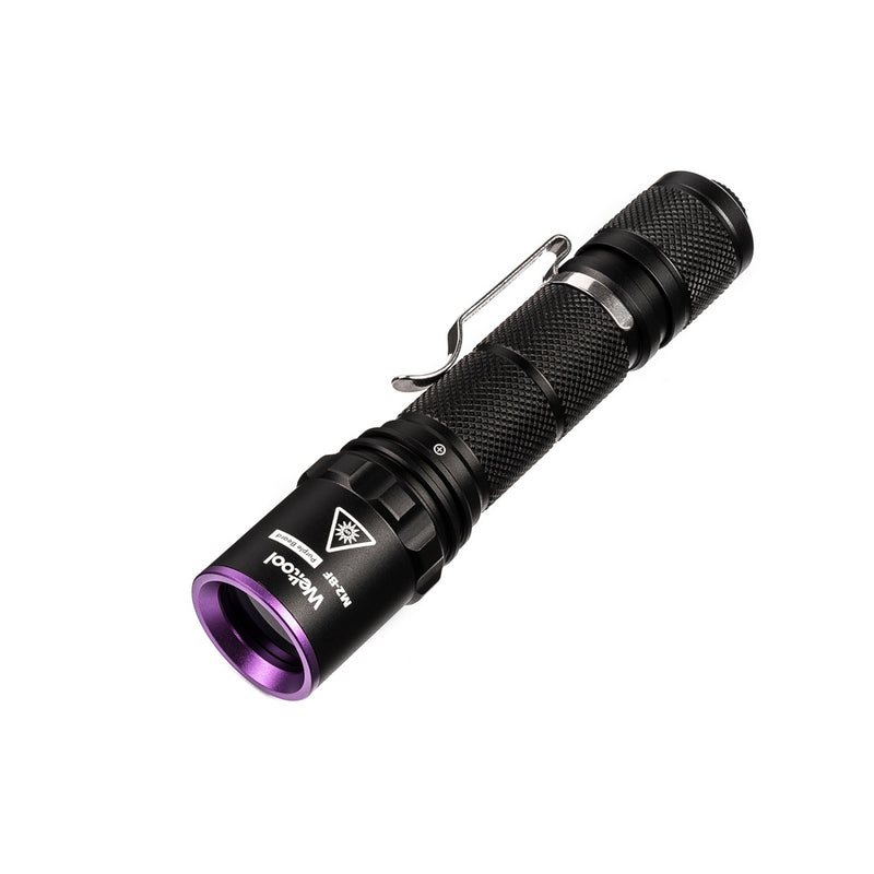 Weltool M2-BF Ultraviolet (UV) Professional Flashlight 365nm Wavelength UV-A LED 1 *18650 Battery (Included)