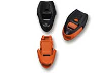 Aerowave Zipper Pull Survival Whistle - Orange