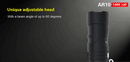 Klarus AR10 1x 18650 1080 Lumens CREE XM-L2 U2 LED Flashlight