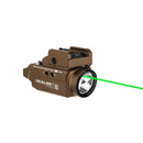 Olight Baldr S Compact 800 Lumen Rail Mount Light / Green Laser Combo - Desert Tan