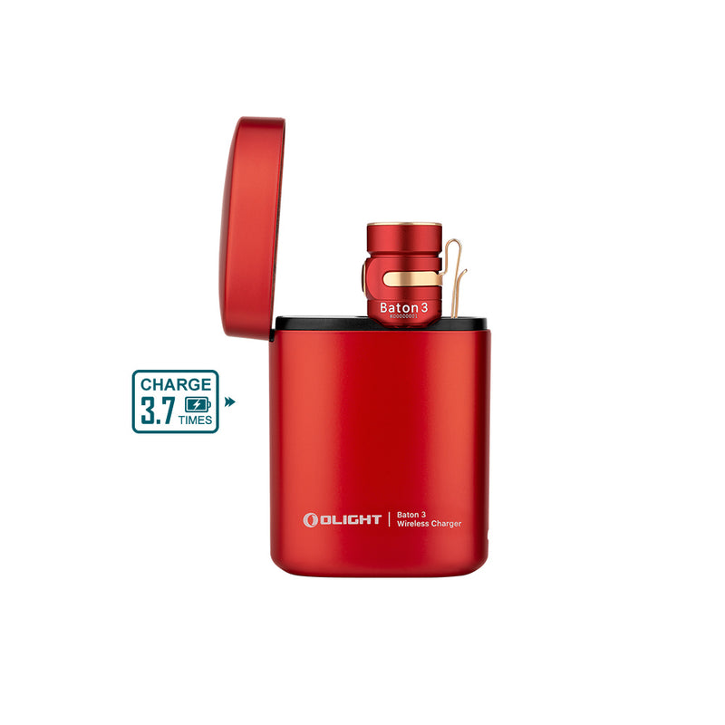 olight baton 3 premium edition flashlight Olight Baton 3 Red Premium Edition 1200 Lumen Rechargeable EDC Flashli