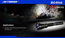 JETBeam BC40SE 2 x 18650 / 4 x (R)CR123A CREE XM-L2 980 Lumen LED Flashlight