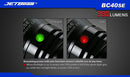 JETBeam BC40SE 2 x 18650 / 4 x (R)CR123A CREE XM-L2 980 Lumen LED Flashlight