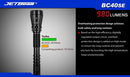 JETBeam BC40SE 2 x 18650 / 4 x (R)CR123A CREE XM-L2 980 Lumen LED Flashlight