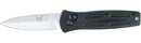 Benchmade Pardue 3550BK Auto front view – 2.98″ black 154CM spear point automatic knife