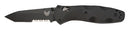 Benchmade 583SBK Barrage Tanto Assisted Opening Folding Knife - Black / Combo