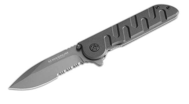 Boker Magnum Gray Spear 01MB745 Folding Knife