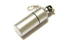 Waterproof Capsule Bottle Lighter - Brushed Chrome