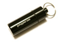Aluminum Waterproof Bunker Capsule / Pill Fob - Black