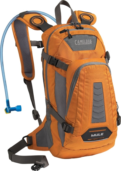 Camelbak MULE 100 oz Hydration Pack - Russet Orange/Charcoal