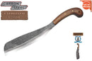 Condor Village Parang Machete w/ Brown Leather Belt Sheath