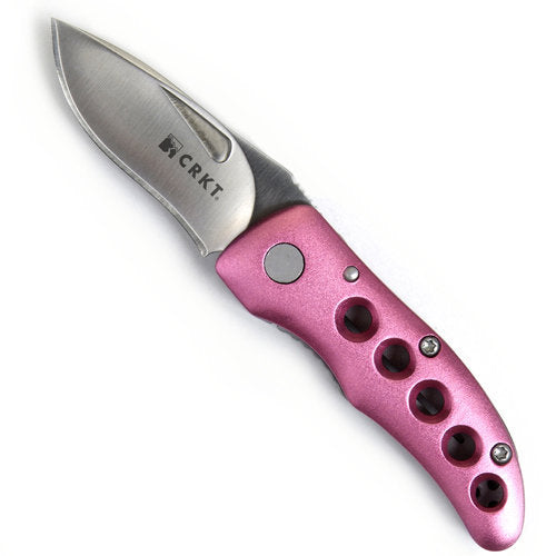 CRKT McGinnis Shrimp Folding Knife - Pink 1183