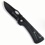 CRKT Nirk Folding Knife by Glenn Klecker - Black 5185