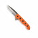 CRKT M16-14ZER Orange Zytel Rescue Folding Knife