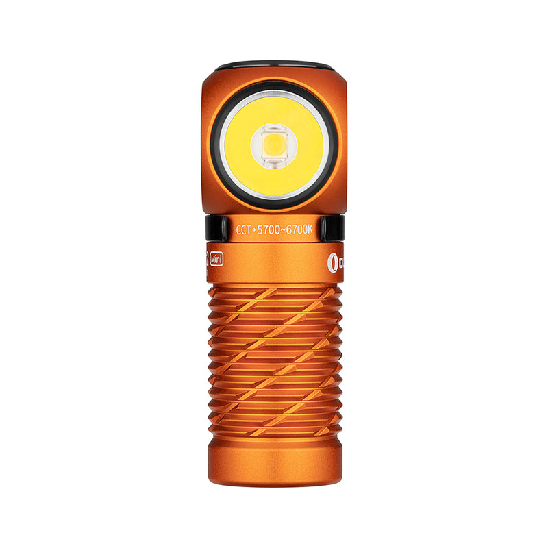 Olight Perun 2 Mini 1100 Lumen Headlamp / EDC Flashlight - Orange