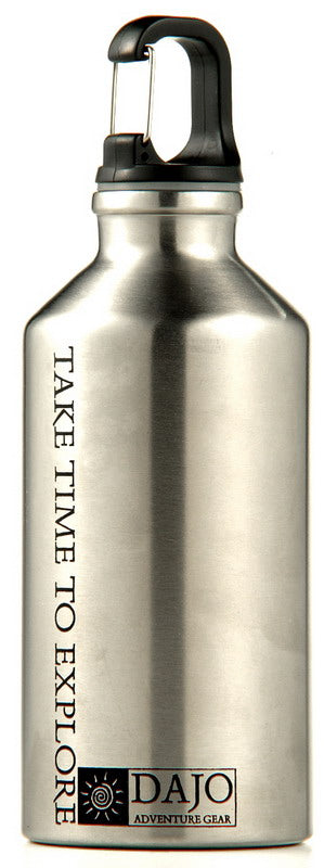 Dajo 600 mL Stainless Steel Clip Bottle
