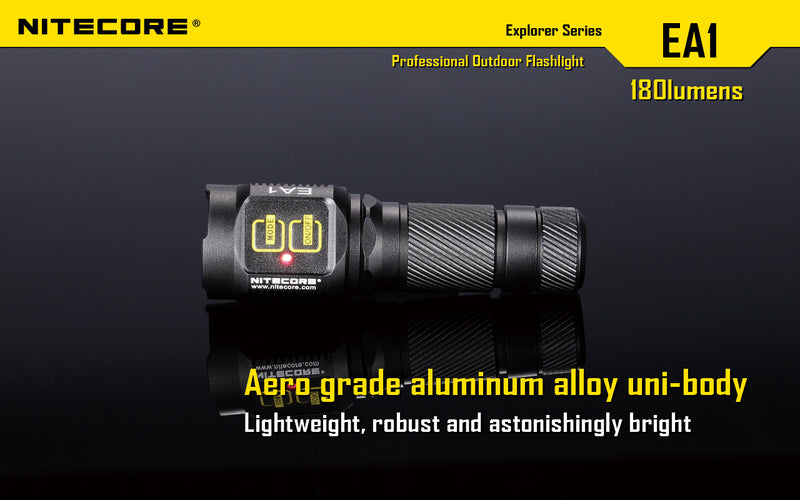 Nitecore EA1 Explorer Series 1 x AA 180 Lumen LED Flashlight