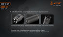 Niteye EC-A12 2x AA 380 Lumens CREE XP-L LED Flashlight