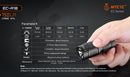 Jetbeam EC-R16 1x CR123A / 1x 16340 750 Lumens CREE XP-L LED USB Rechargeable Flashlight
