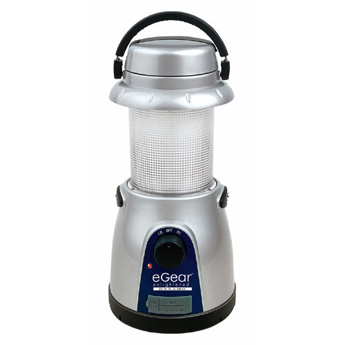 eGear ECOCharge Collapsible LED Lantern - Silver