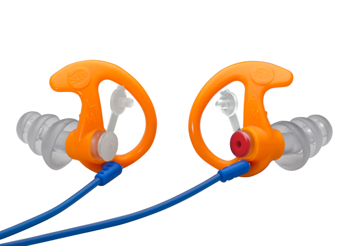 Surefire EP4 Sonic Defenders Plus Earplugs (Orange) - Small