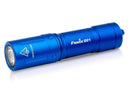 Fenix E01 V2.0 – 100 Lumen AAA Keychain Flashlight, Twist Operation, Blue