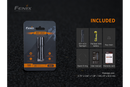 Fenix E01 V2.0 – 100 Lumen AAA Keychain Flashlight, Twist Operation, Black