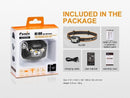 Fenix HL18R – 400 Lumen USB Rechargeable Headlamp, AAA Compatible