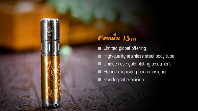 fenix f15 flashlight Fenix F15 Anniversary Edition 85 Lumen 1 x AAA Cree XP-E2 R3 LED Flash