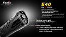 Fenix E40 CREE XP-E Neutral LED 4 x AA 220 Lumen Flashlight