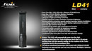 Fenix LD41 CREE XM-L U2 LED 4 x AA 520 Lumen Flashlight