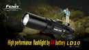 Fenix LD10+ Black CREE Q5 LED Flashlight w/Clip