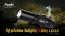 Fenix LD10+ Black CREE Q5 LED Flashlight w/Clip